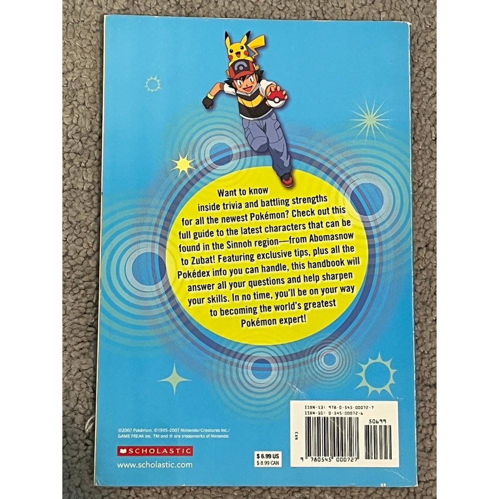 Pokémon Sinnoh‎ H andbook - Picture 2 of 4